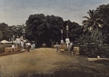 Entrée de la ville de Papeete